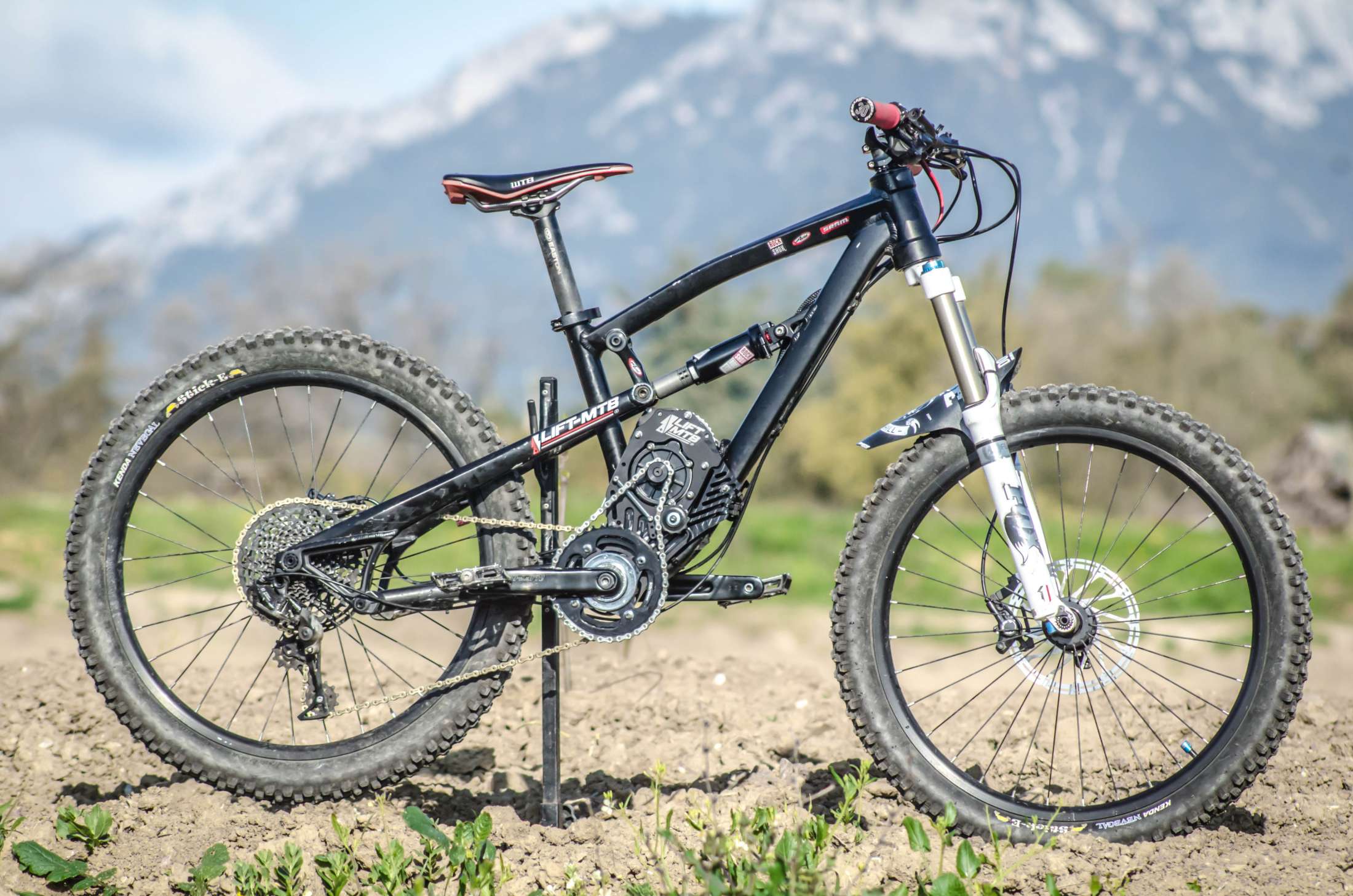 LIFT-MTB cubreplatos -. Motor eléctrico de pedaleo para bicicleta