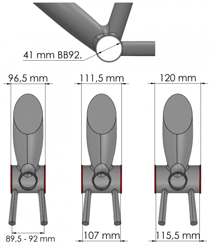 Adaptateur type D BB92