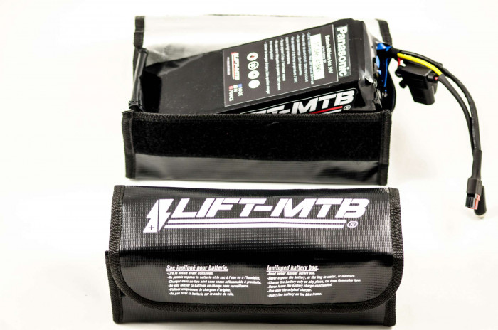 batterie vttae lift mtb 11.6ah + sac ignifugé