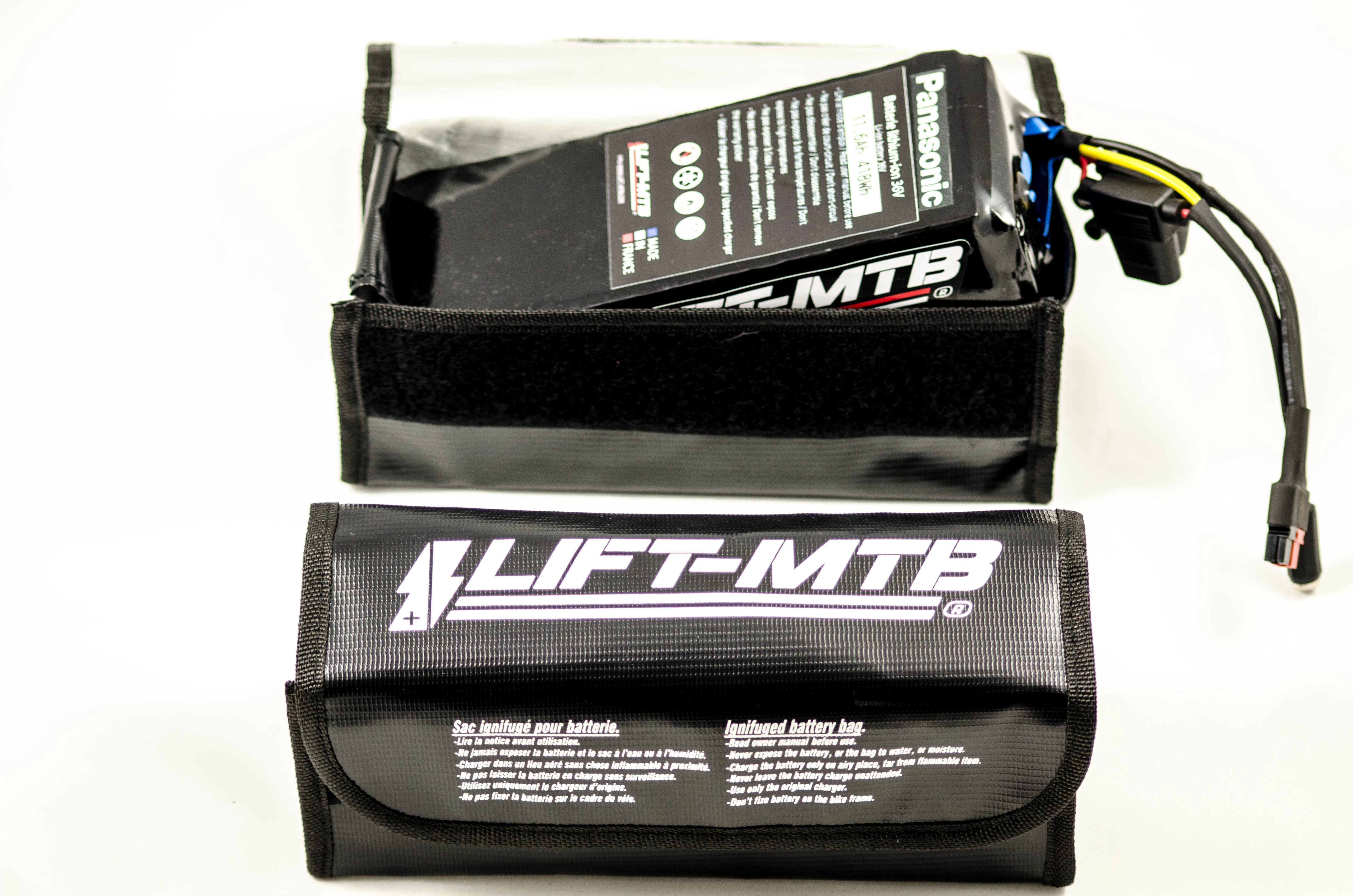 batterie vttae lift mtb 11.6ah + sac ignifugé