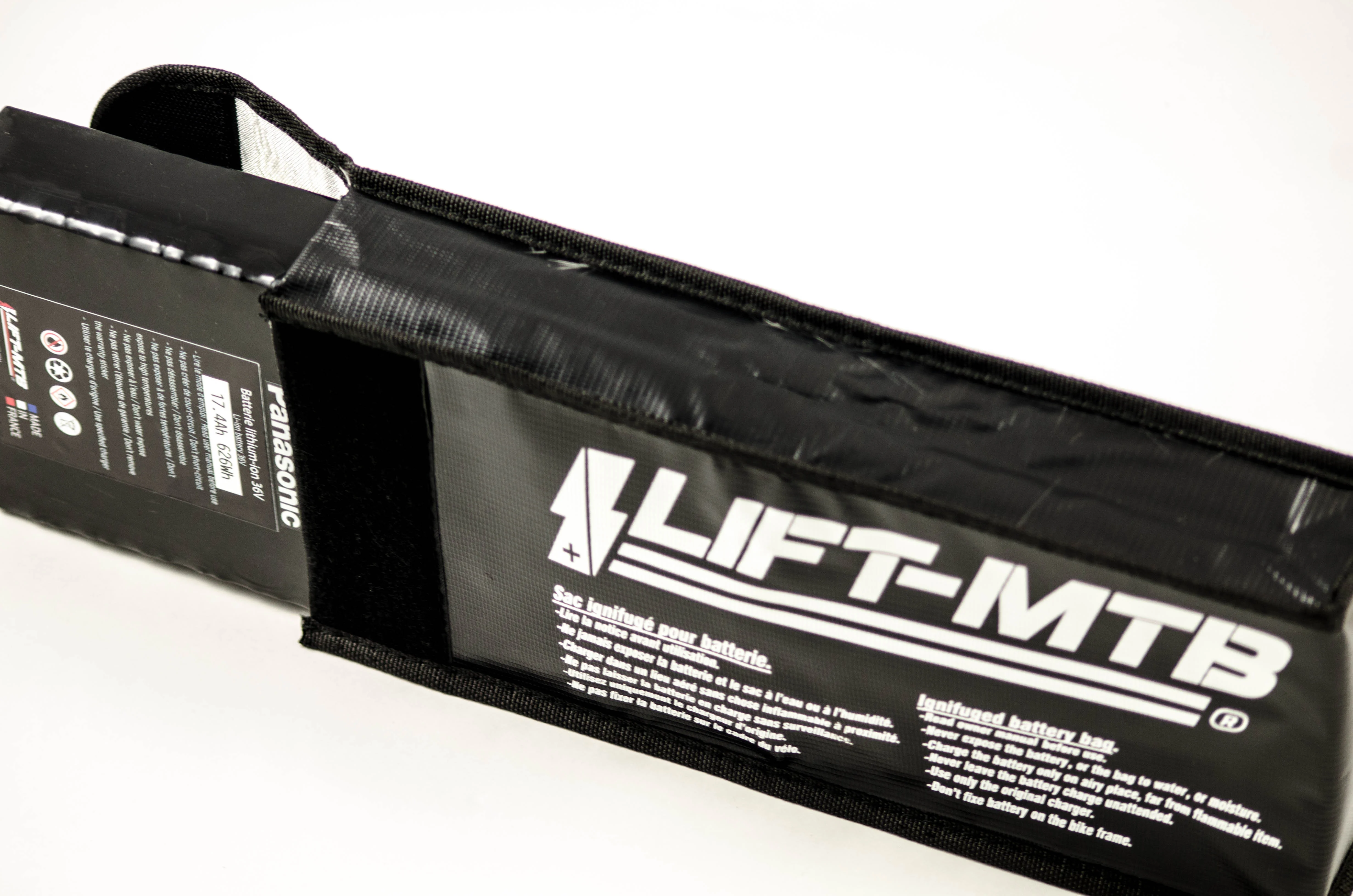 Borsa Antiesplosione Ebike Borsa Sicura Per Batterie Ebike 2 Pezzi - Ignifuga 1400°C, Antiesplosione, Impermeabile Borsa Antincendio Ebike