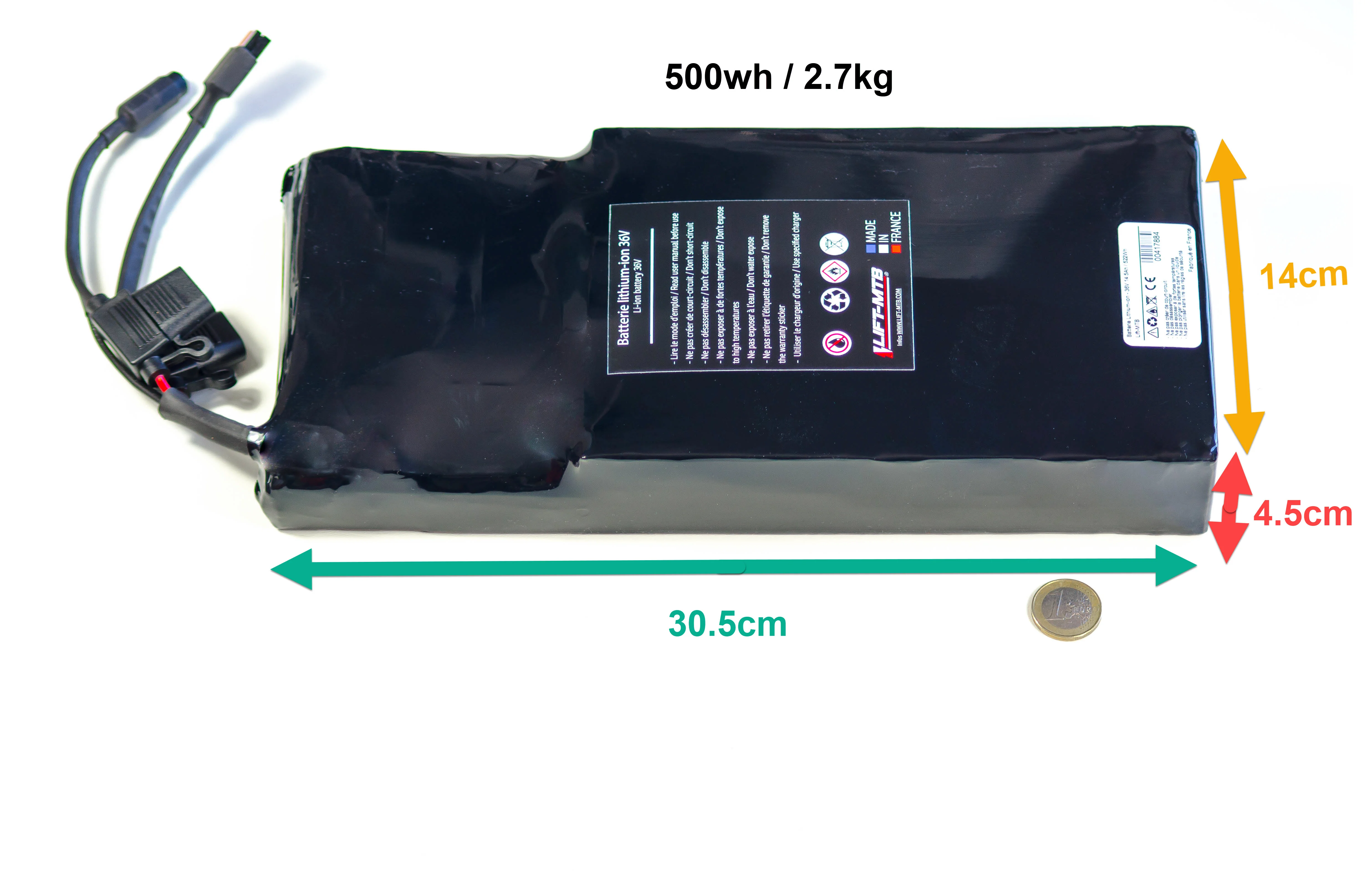 Batería de 36 V, (entrega de 2 a 5 días desde California) Batería de litio  de 10 AH/14 AH/16 AH/20 AH para bicicleta eléctrica de 200-1000 W