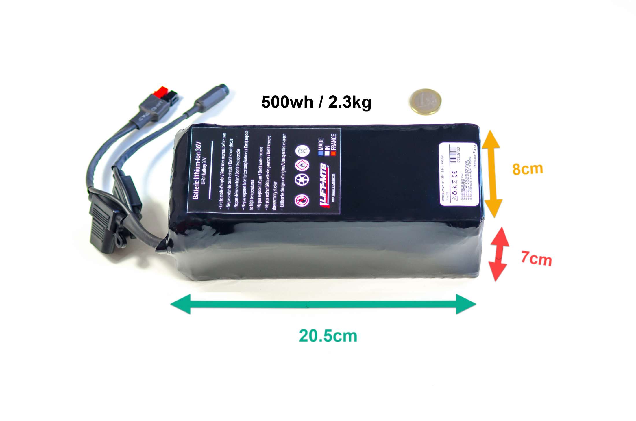 batterie carré 500wh