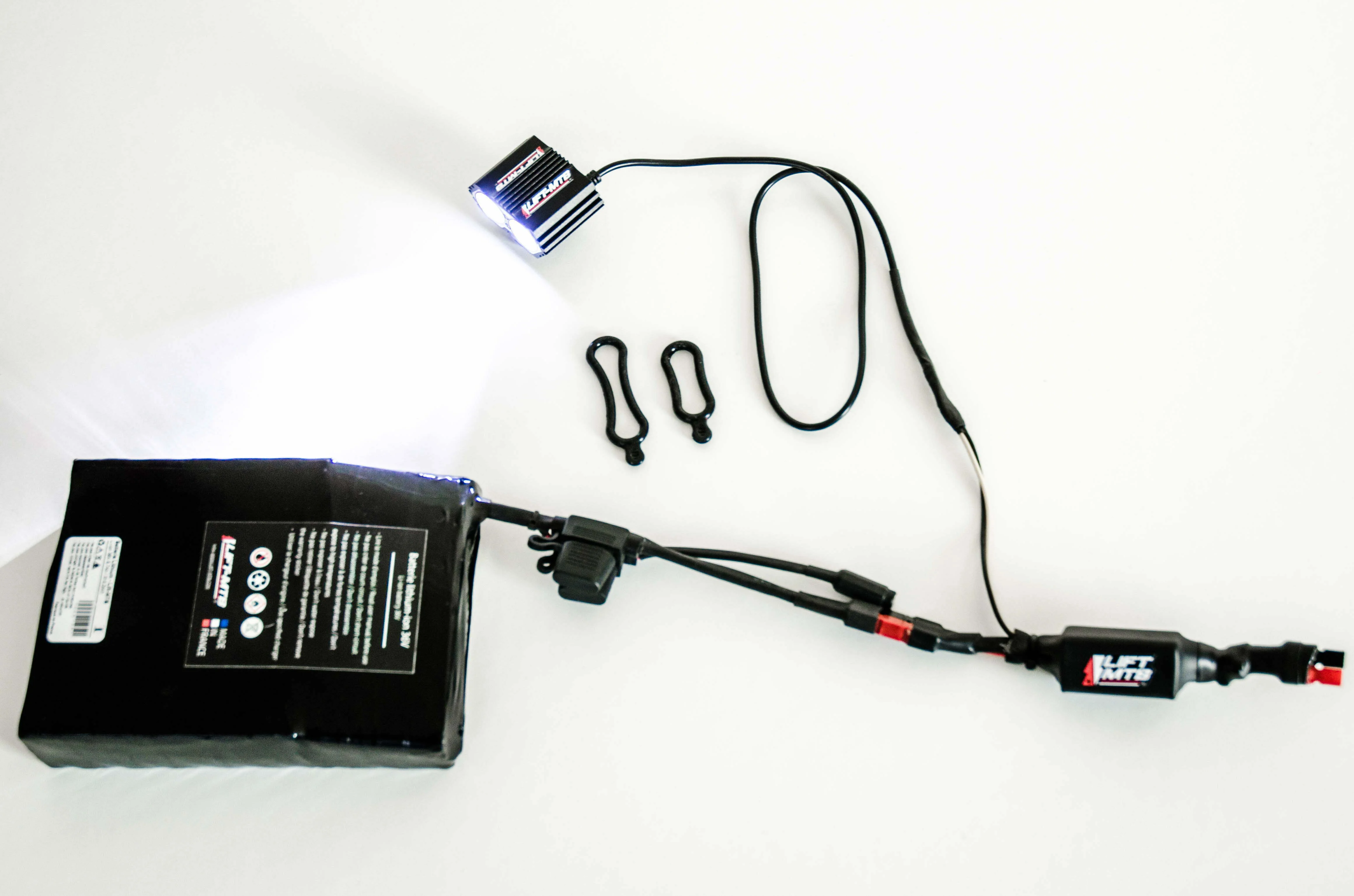 bike lamp 6000 Lumens - power supply 36 V