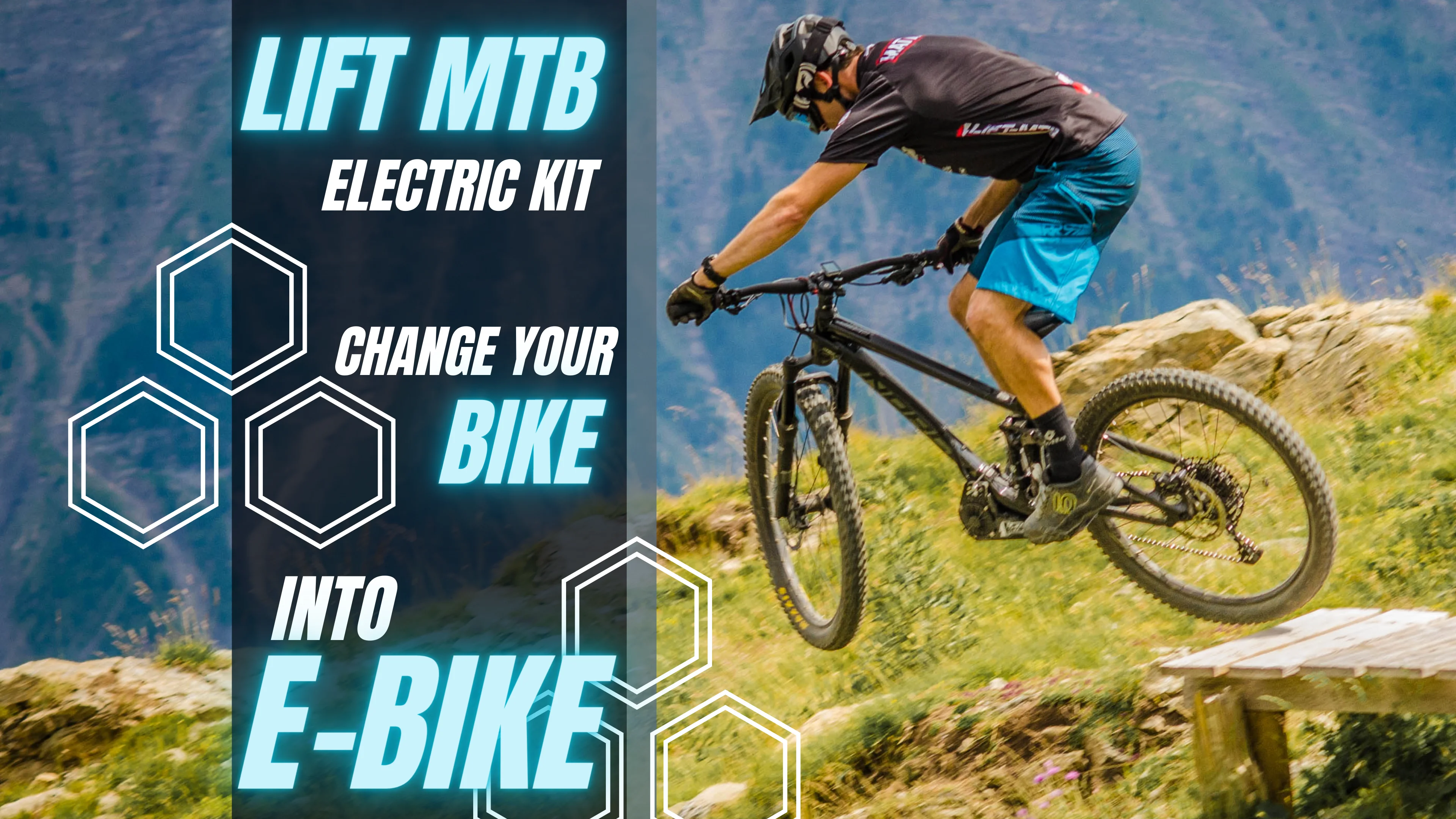 LIFT-MTB cubreplatos -. Motor eléctrico de pedaleo para bicicleta