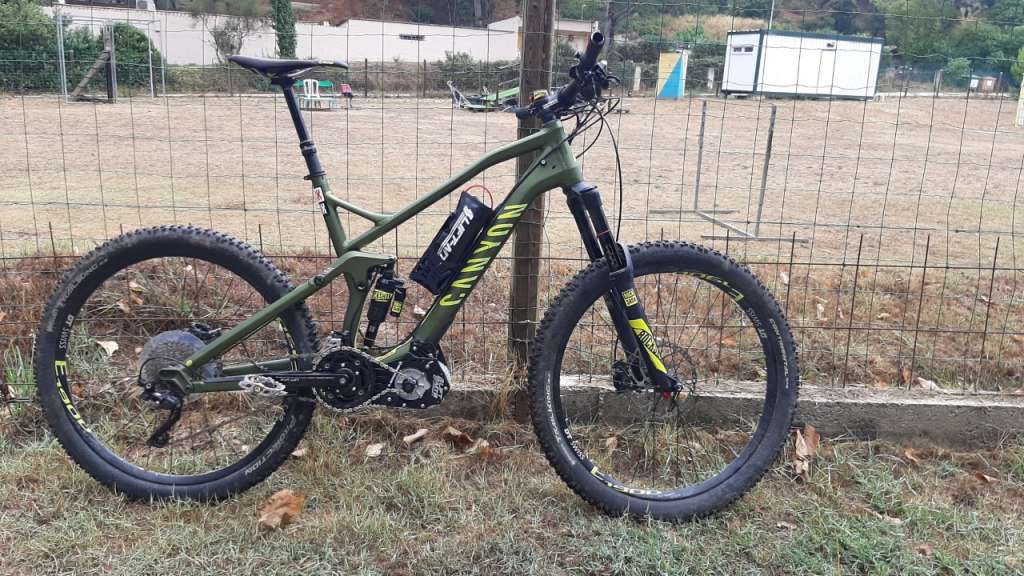 kit de conversion électrique pour VTT Canyon