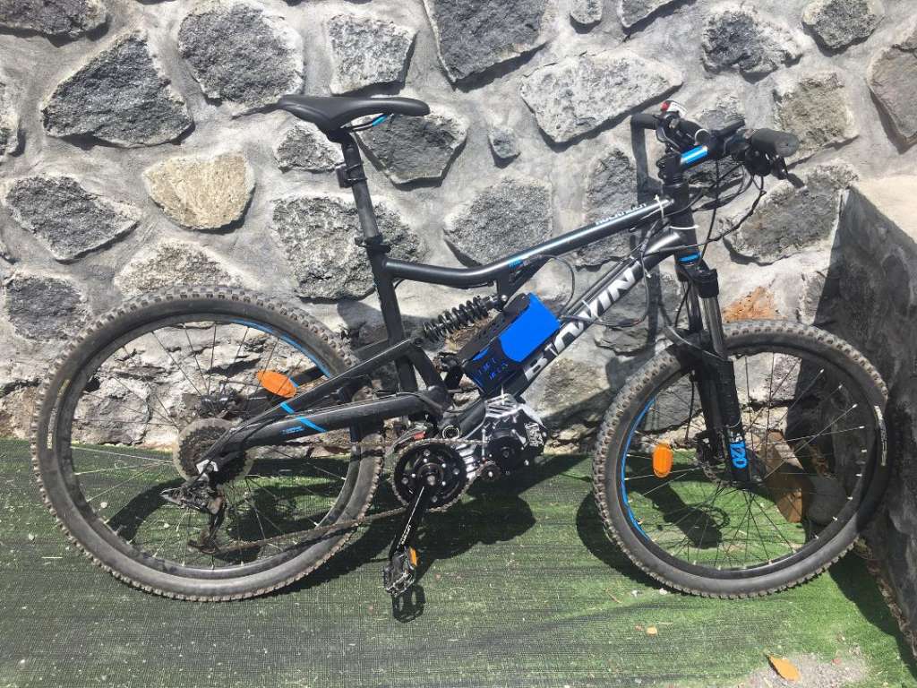 Transformation électrique de VTT BTWIN