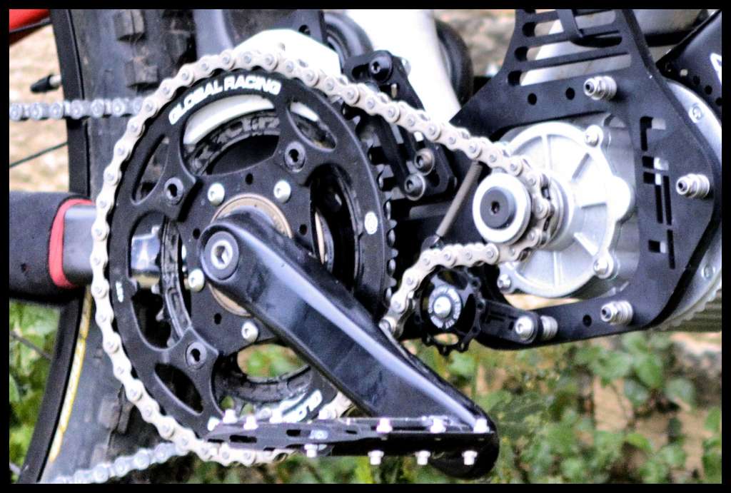 Moteur électrique adaptable pour VTT