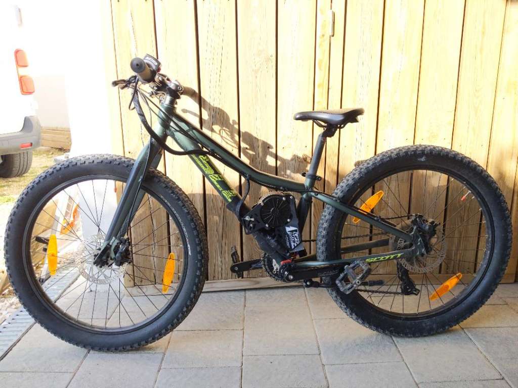 VTT FAT BIKE SCOTT électrique pour enfant