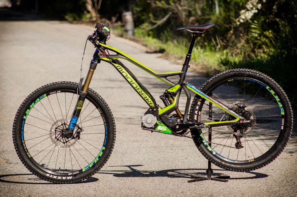 Kit moteur pédalier électrique pour VTT mondraker dune