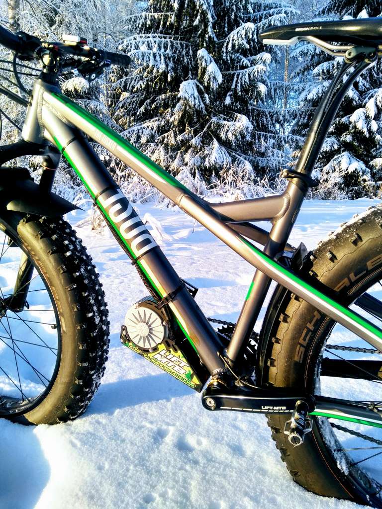 motorisation électrique pour fat bike