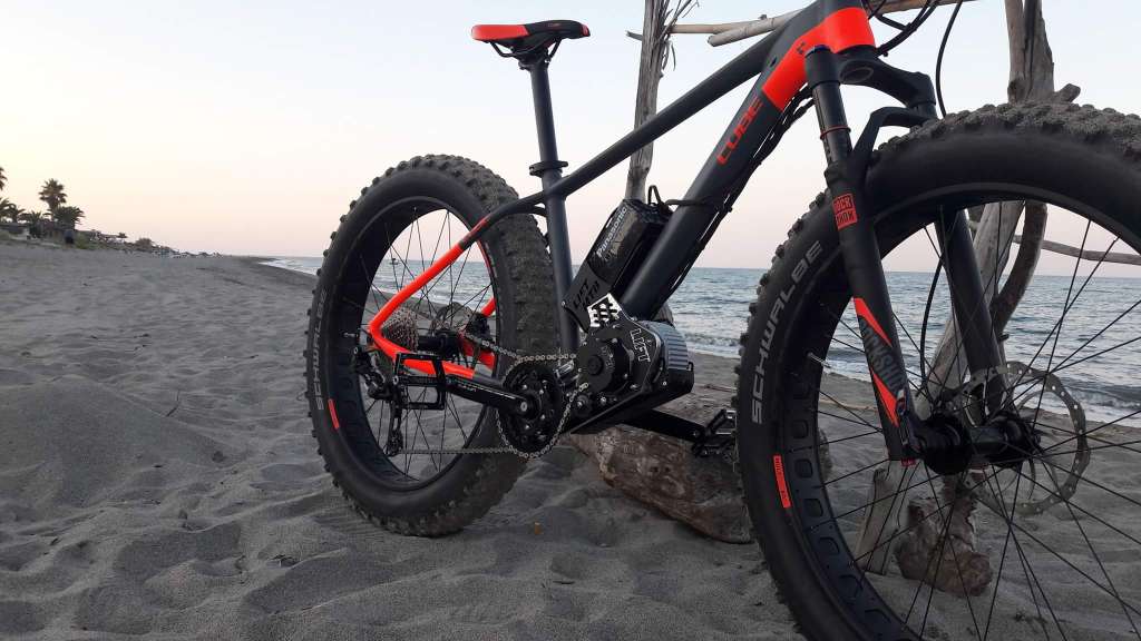 motorisation électrique pour fat bike