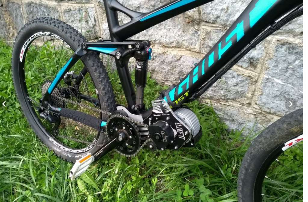 moteur pédalier électrique pour VTT GHOST