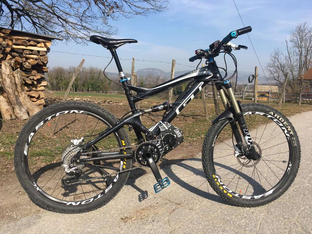 transformer un vtt gt en électrique