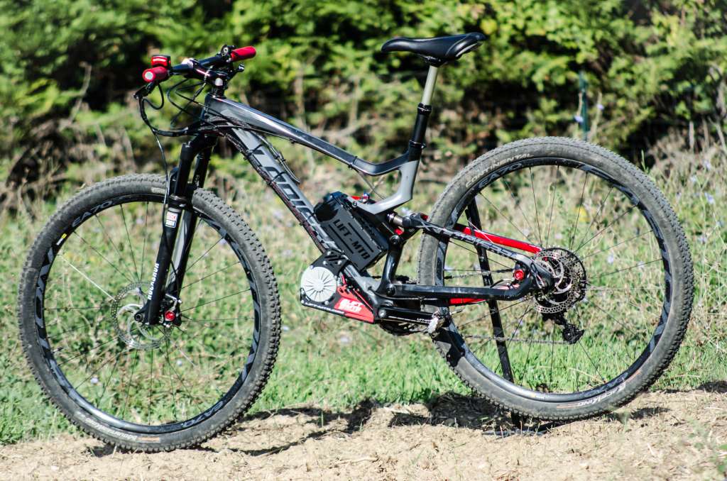 Kit moteur pédalier électrique pour VTT