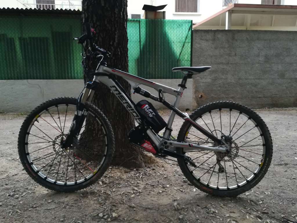 Moteur LIFT-MTB installé sur un merida