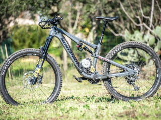 nukeproof equiped with lift mtb engine