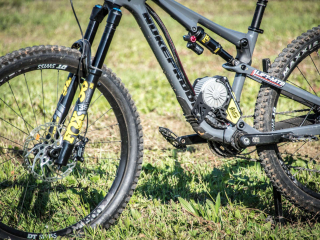 nukeproof equiped with lift mtb engine
