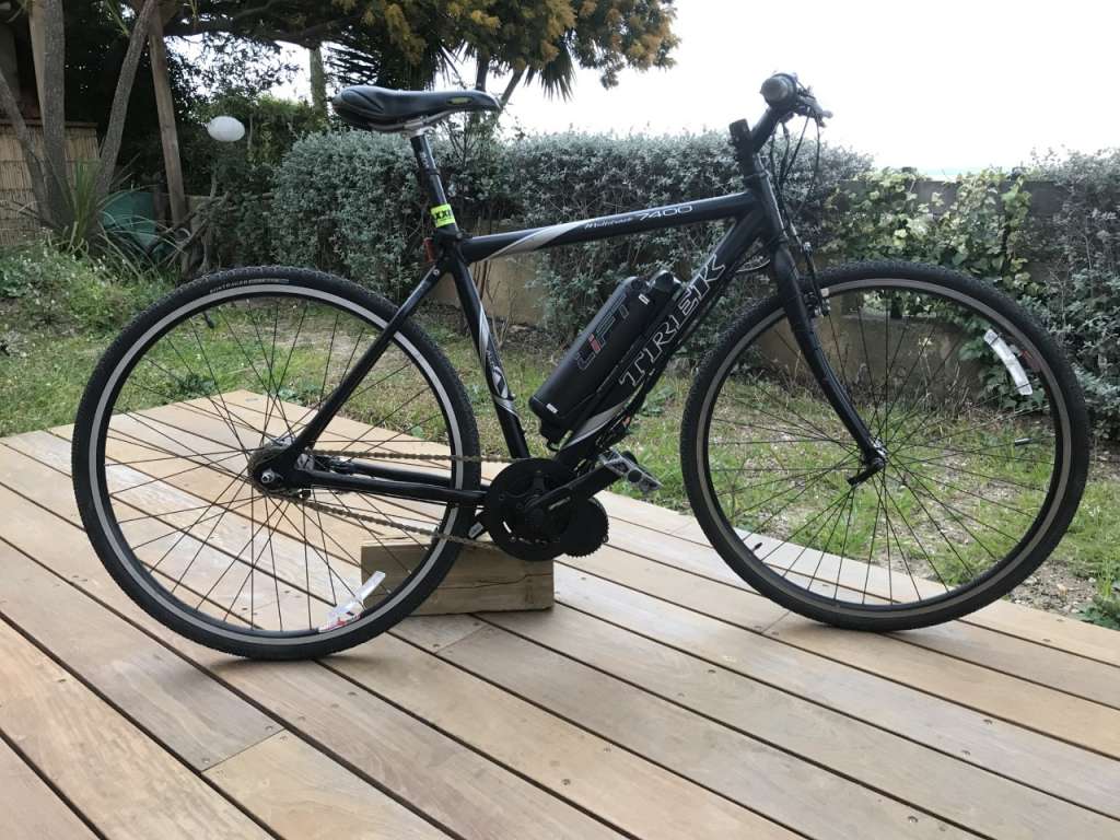 trek electrique bafang