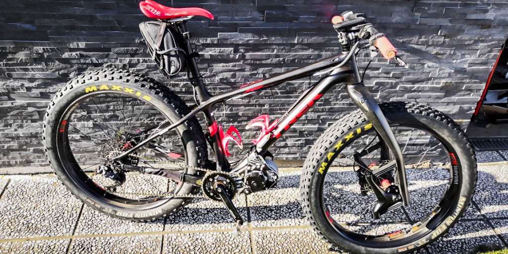 trek fat bike carbone