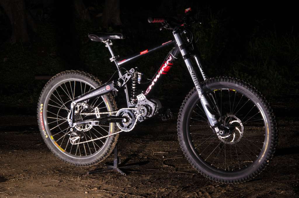 vtt descente moteur electrique (1 sur 1)