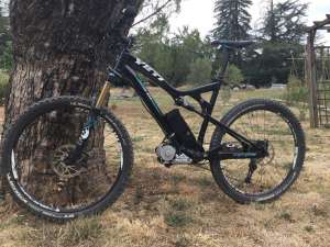 yeti 575 with electric kit lift mtb