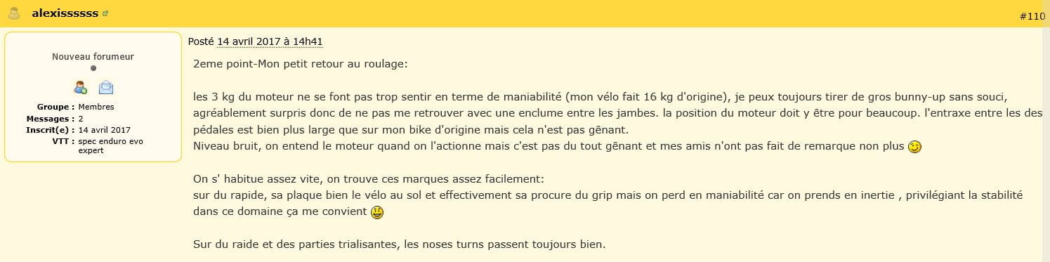 forum lift mtb