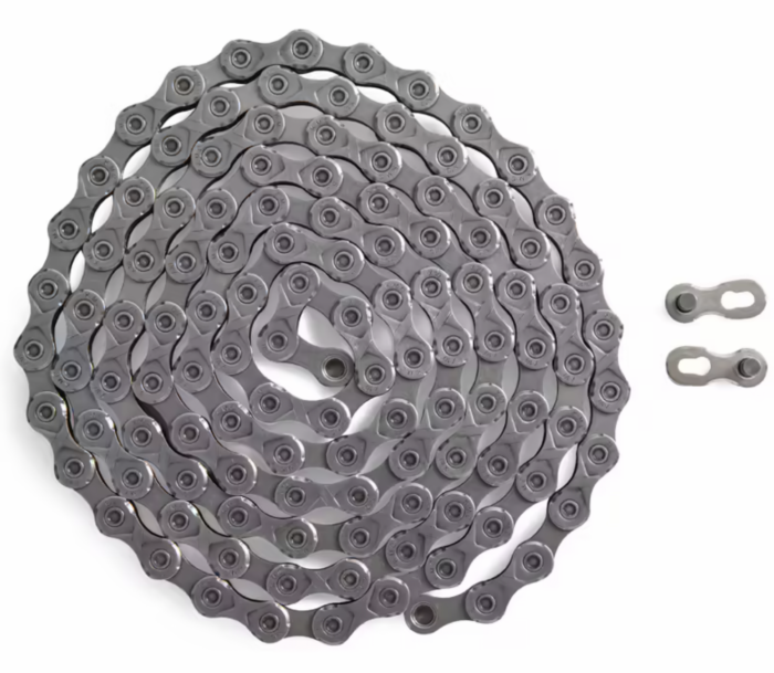 Secondary chain for electric bicycle