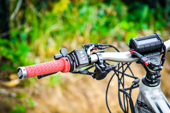 ecran montée sur un velo